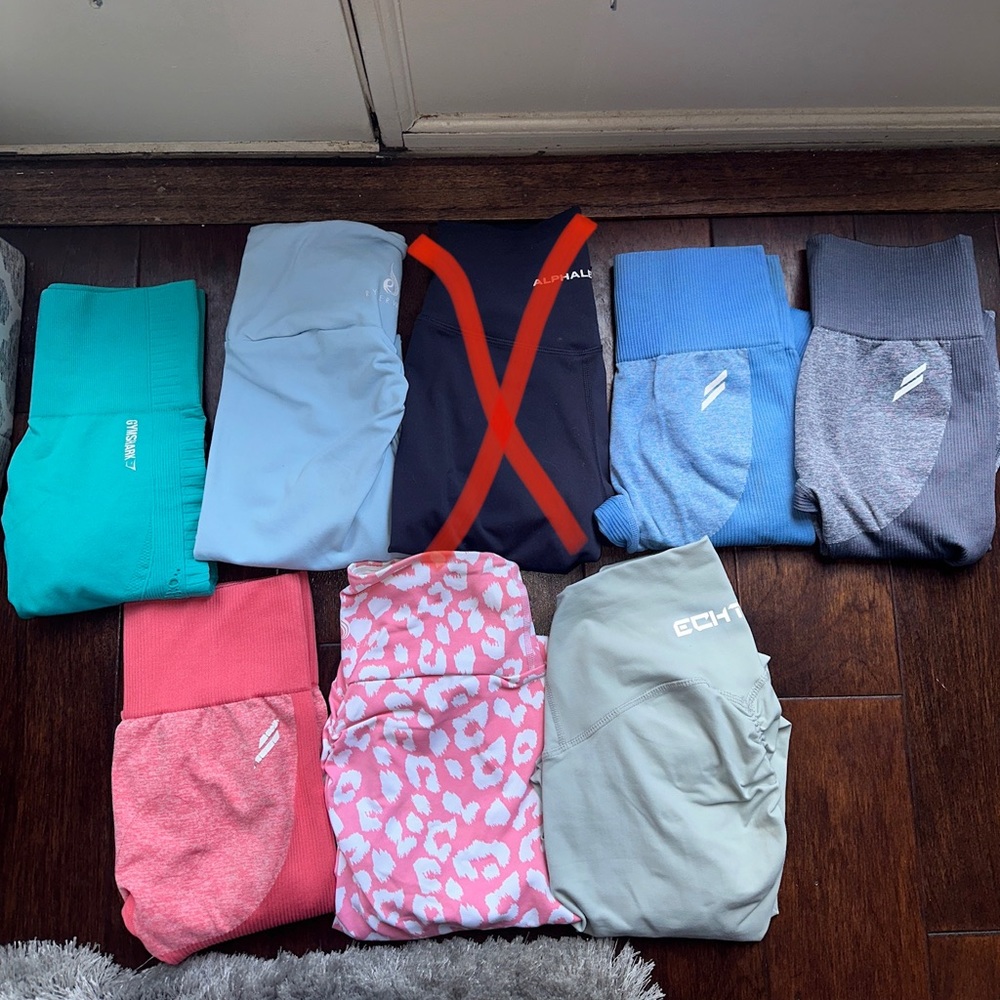 Gymshark Do You Even bundle leggings Small
